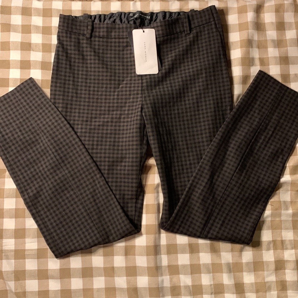 Zara Women Dark Green pants